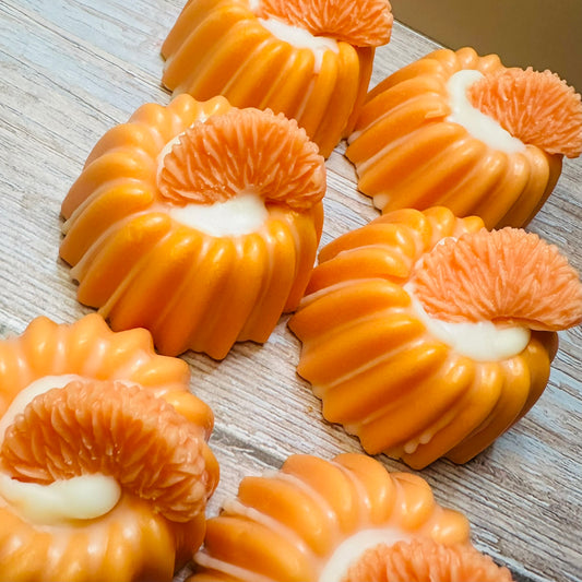 Mini Cake Wax Melts - Orange Chiffon