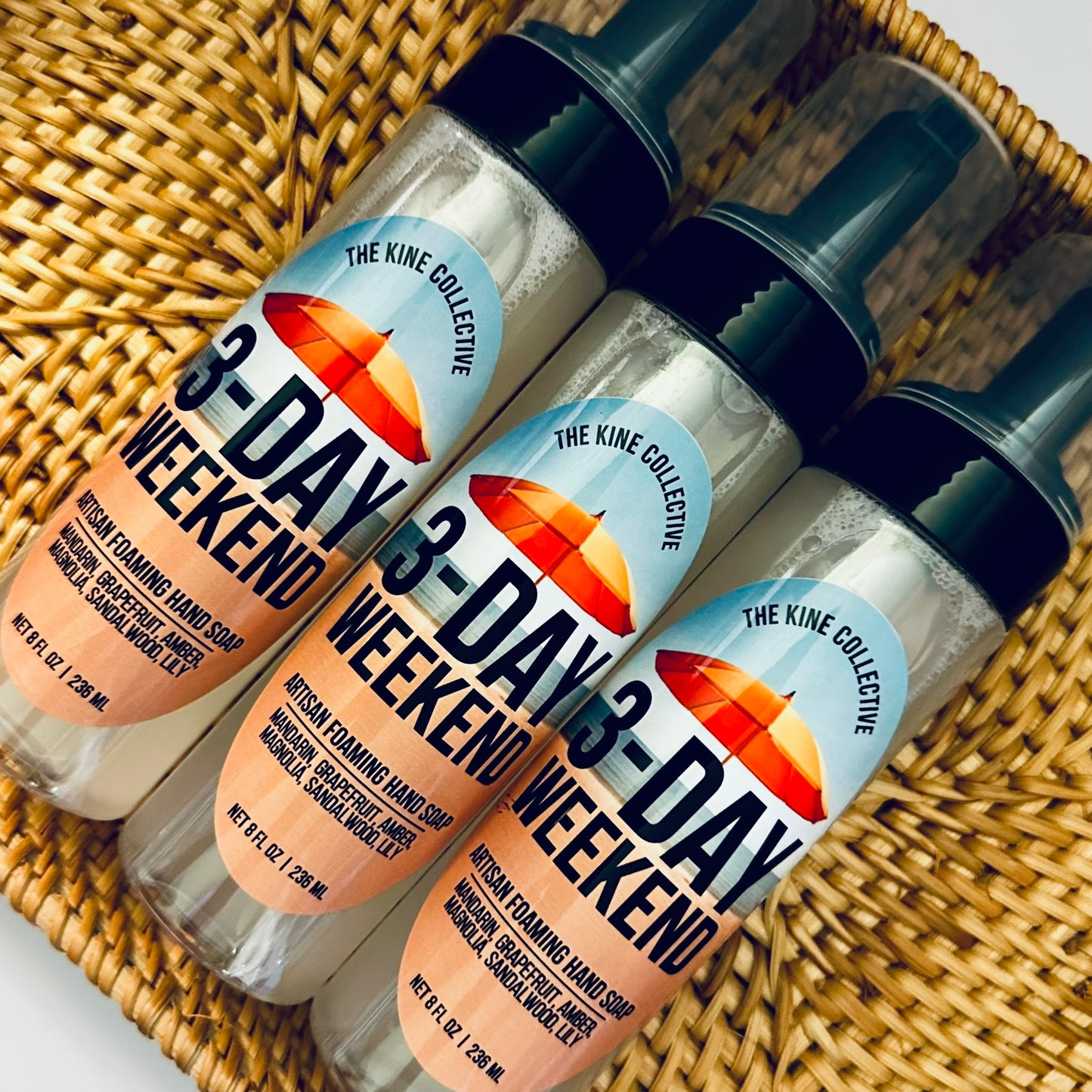 3 Day Weekend | 6.5oz Foaming Hand Soap