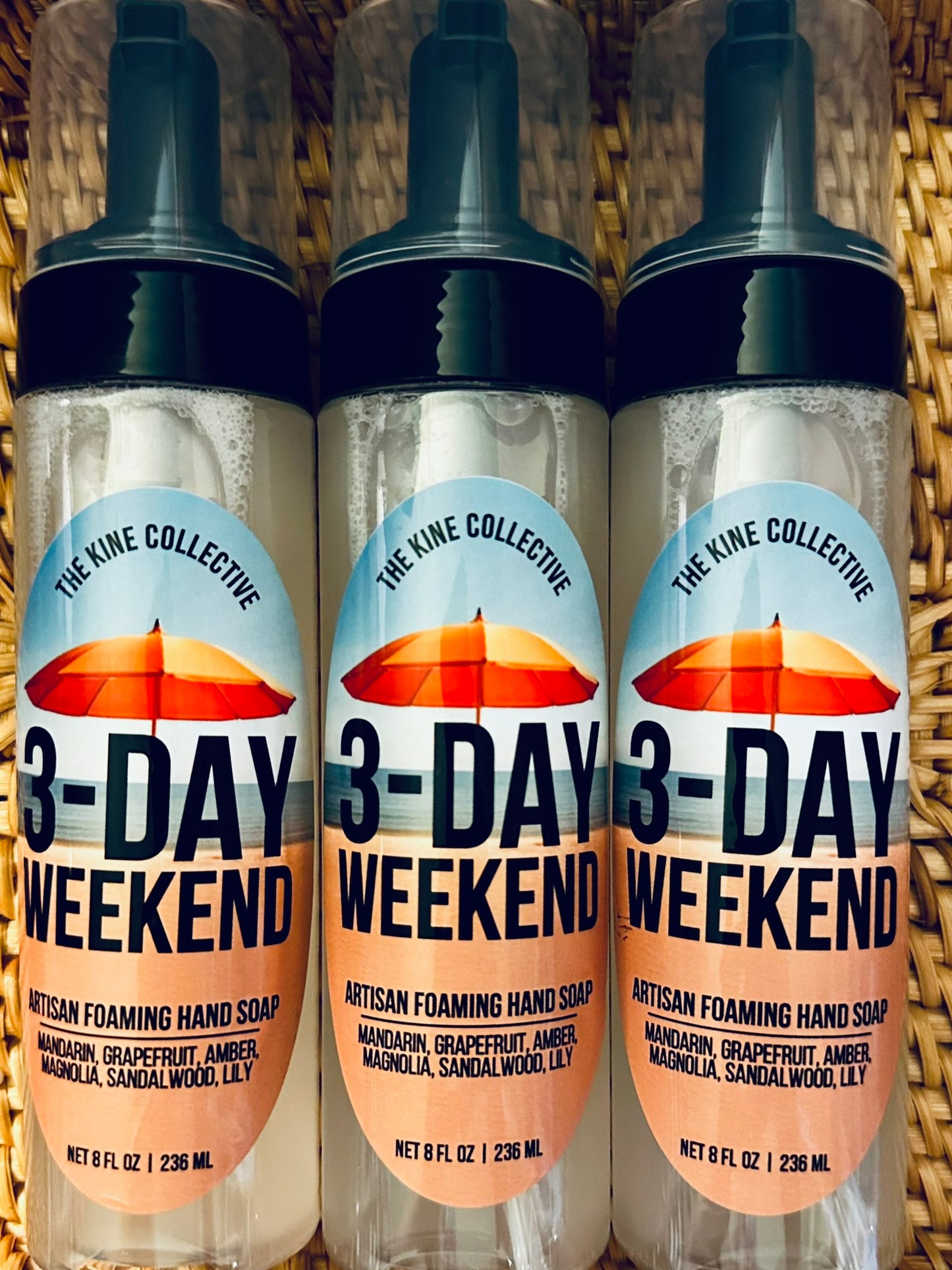 3 Day Weekend | 6.5oz Foaming Hand Soap