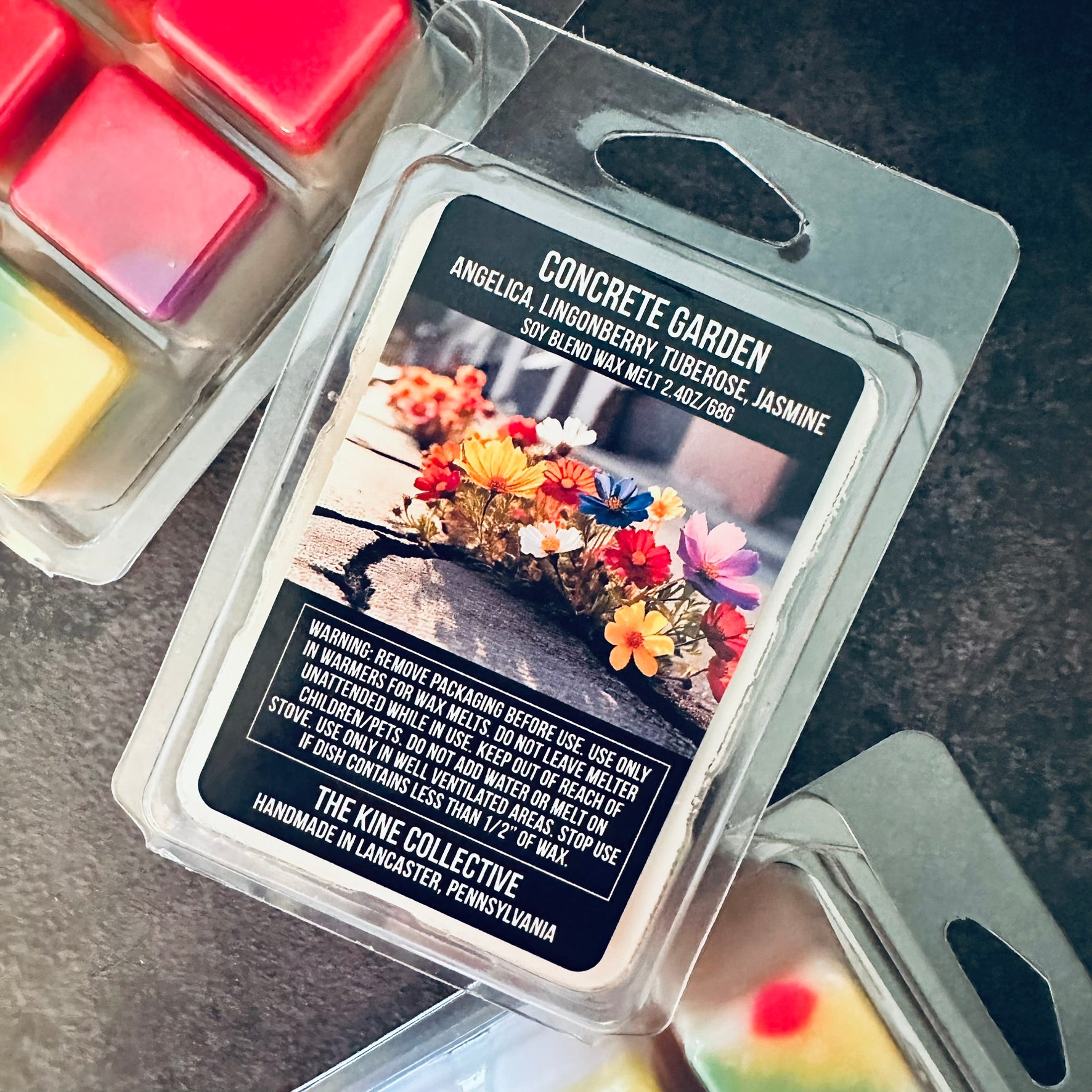 ghost-kiss-made-to-order-wax-melts-black-amber-orchid-apricot-the-kine-collective