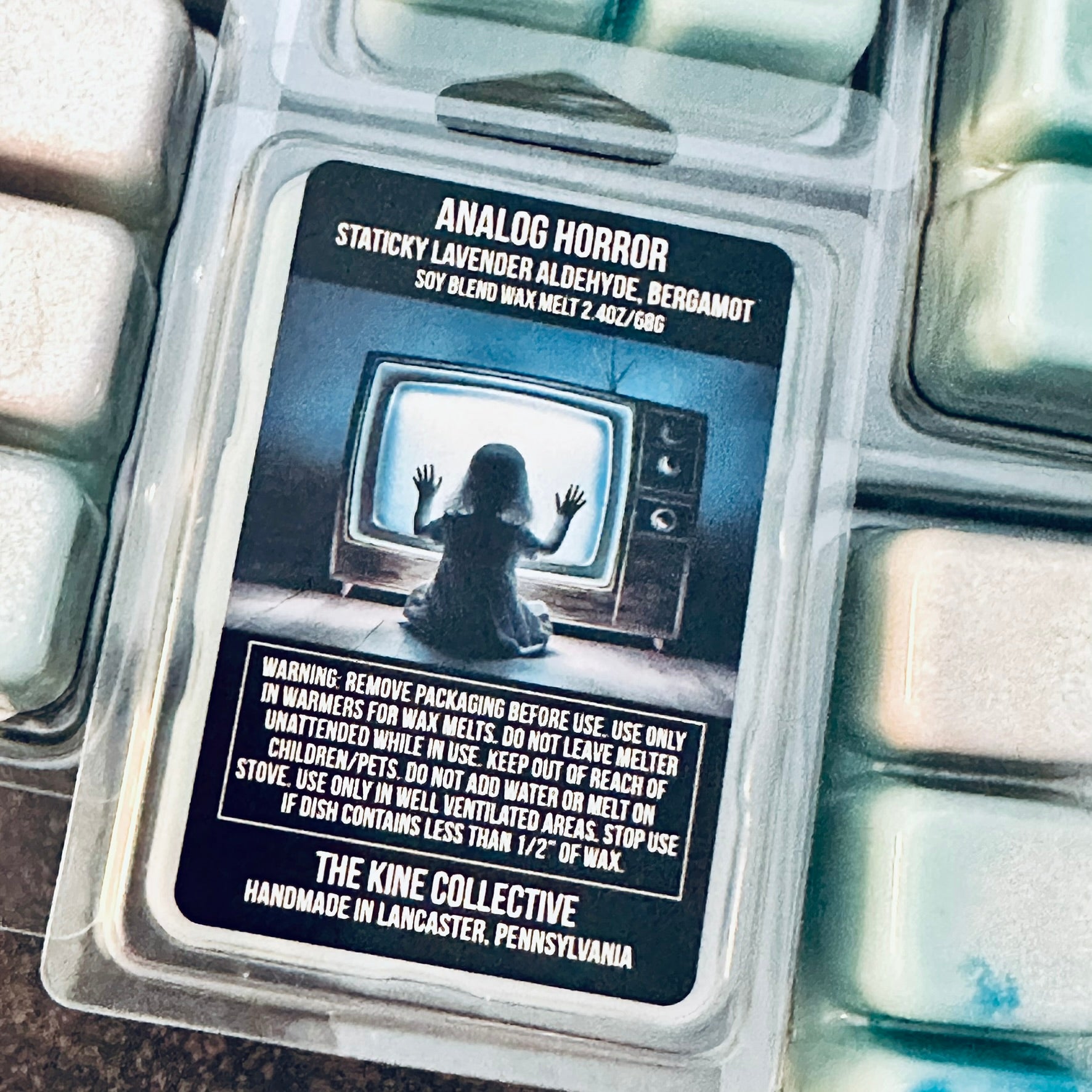 analog-horror-made-to-order-spooky-wax-melts-vanilla-lavender-patchouli-the-kine-collective