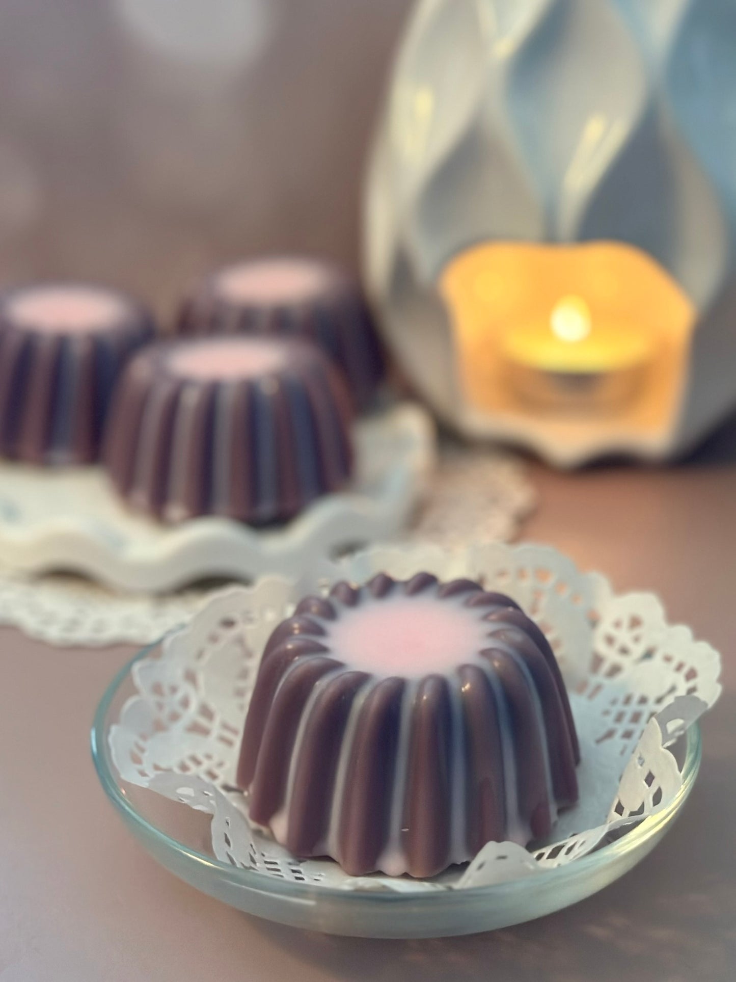 Mini Cake Wax Melts - Sugared Lavender Cake
