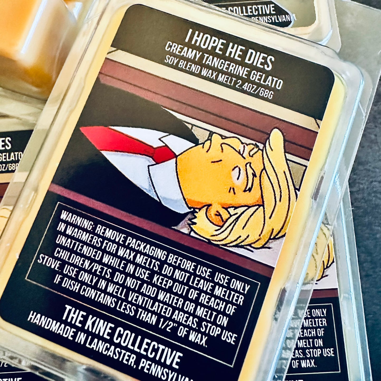 impeach-made-to-order-political-wax-melts-ripe-peach-fragrance-the-kine-collective