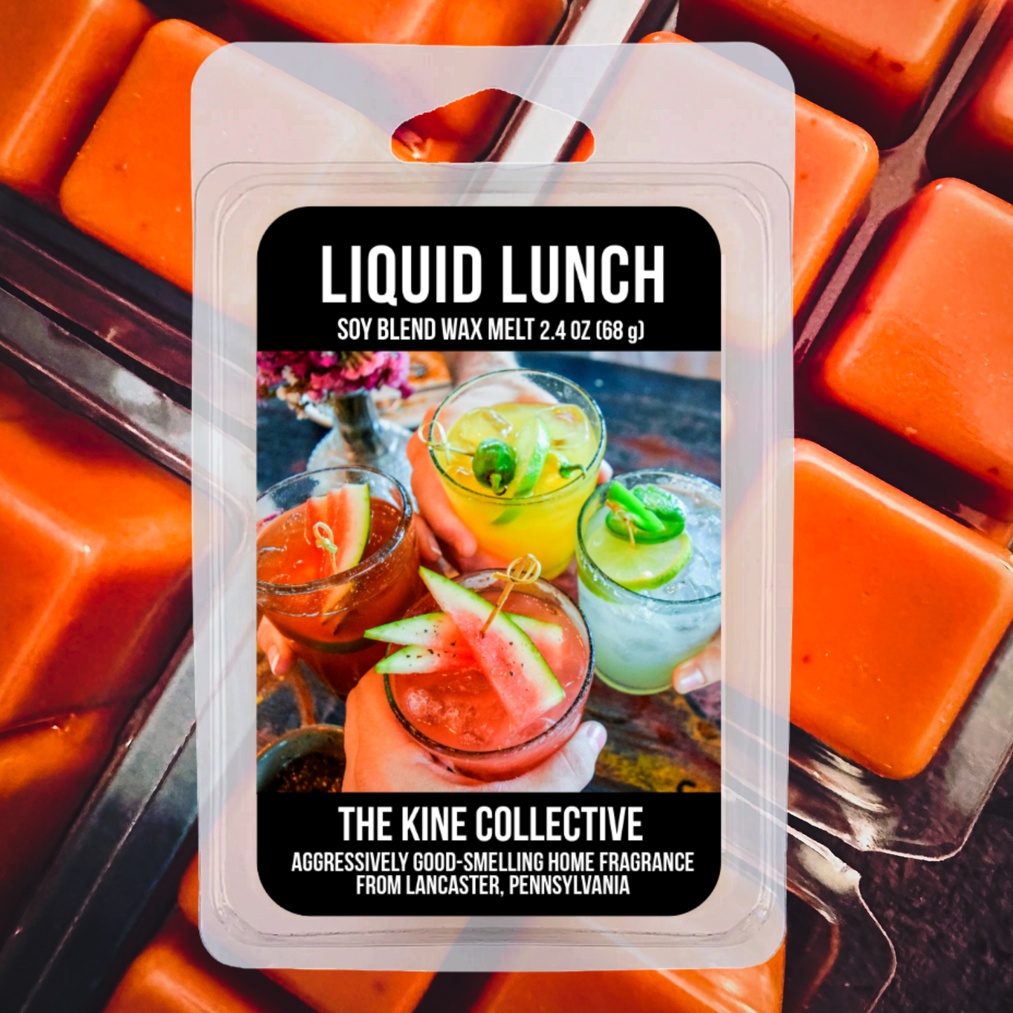 Foody, Fruity & Drink Scents - 2.4oz Cubed Wax Melts