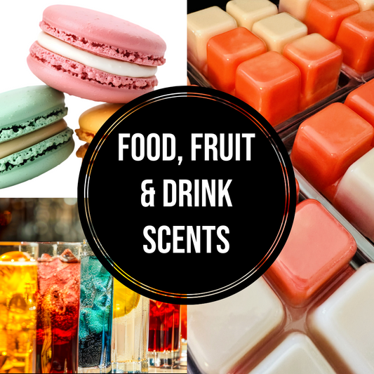 Foody, Fruity & Drink Scents - 2.4oz Cubed Wax Melts
