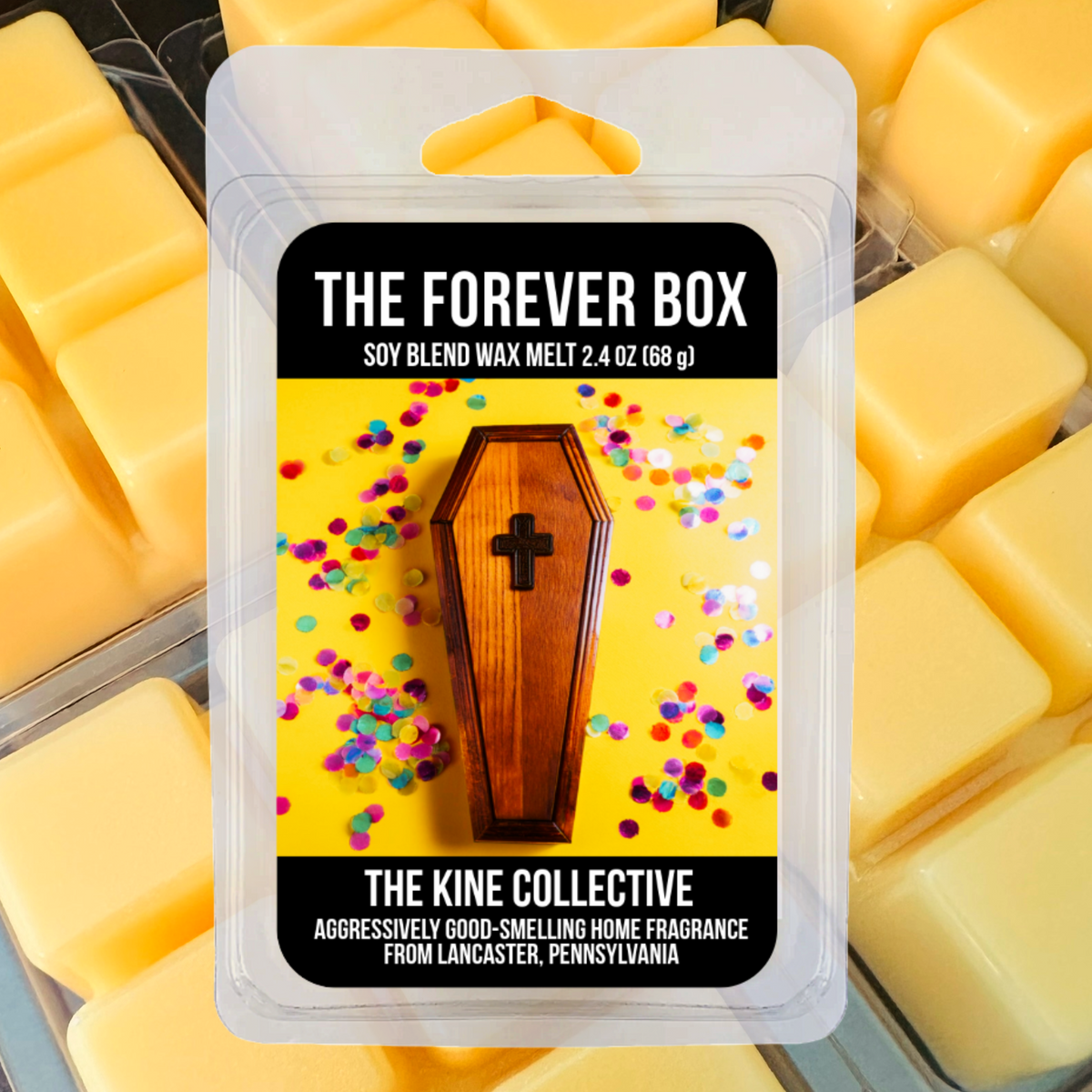 The Forever Box 2.4oz Cubed Wax Melts from The Kine Collective