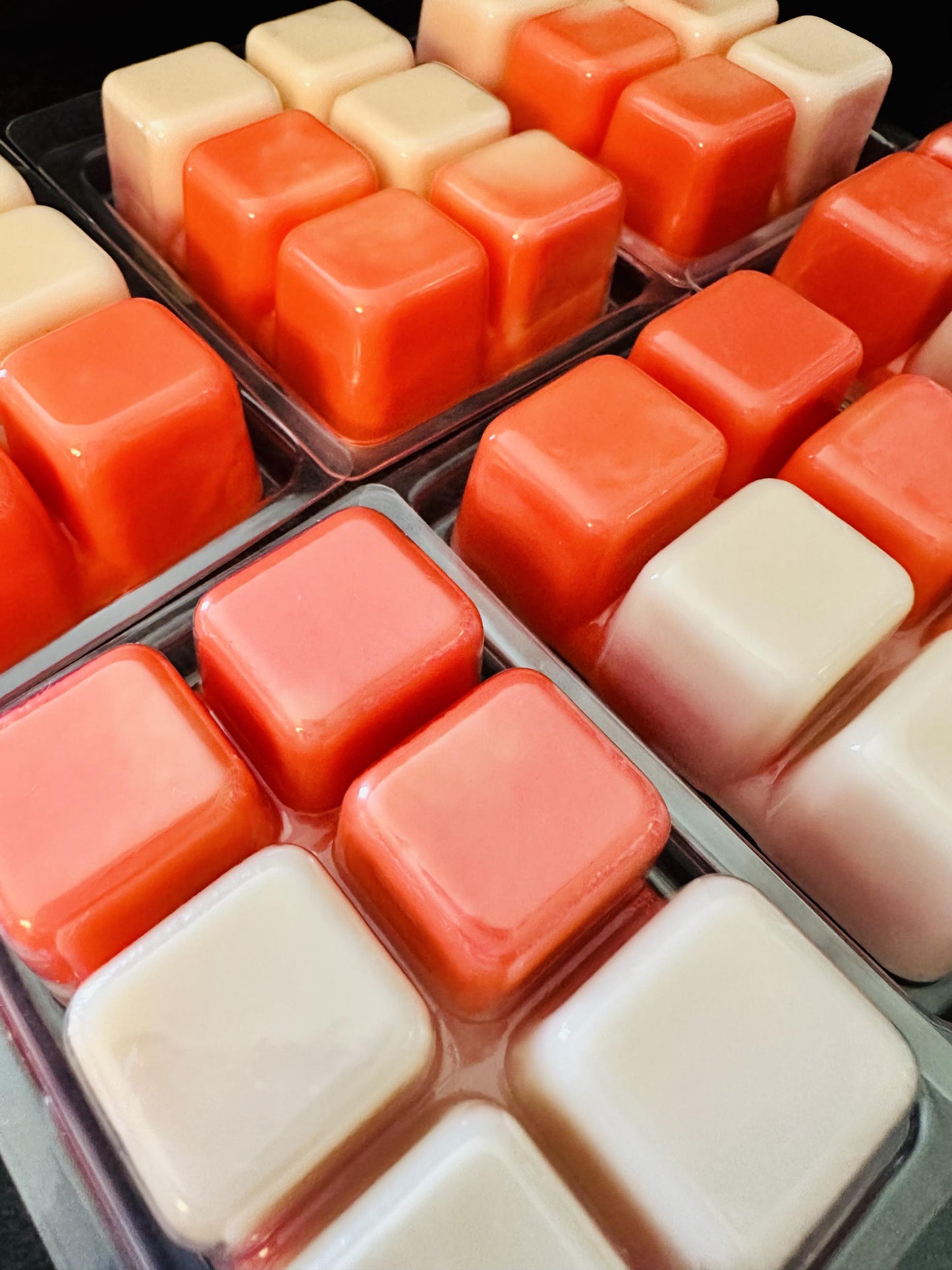 Raspberry Marshmallow Fluff - Juicy Raspberry, Vanilla Marshmallow 2.4oz Artisan Soy Wax Melts