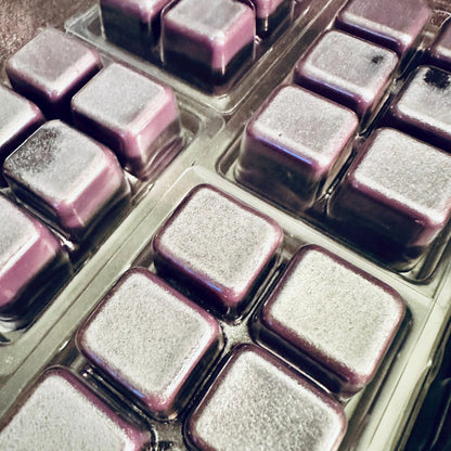 Mad Woman In The Attic - Sandalwood, Crushed Violet, Tattered Silk, Vanilla 2.4oz Artisan Soy Wax Melts