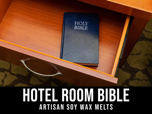 Hotel Room Bible - Bergamot, Fruity Vanilla 2.4oz Artisan Soy Wax Melts