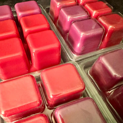 Raspberry Beret - Rose Syrup, Velvety Milk, Raspberry 2.4oz Artisan Soy Wax Melts