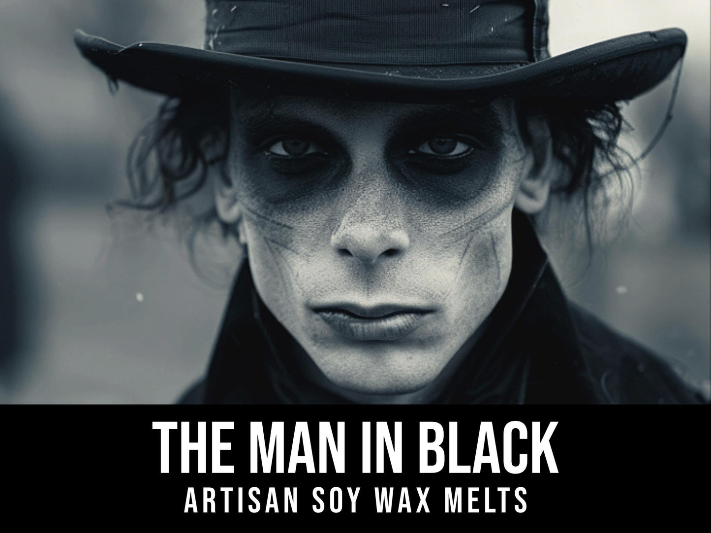 The Man In Black - Night Mist, Leather, Jasmine, Moss, Ozone 2.4oz Artisan Soy Wax Melts