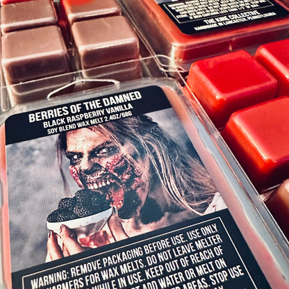 Berries Of The Damned - Black Raspberry Vanilla 2.4oz Artisan Soy Wax Melts