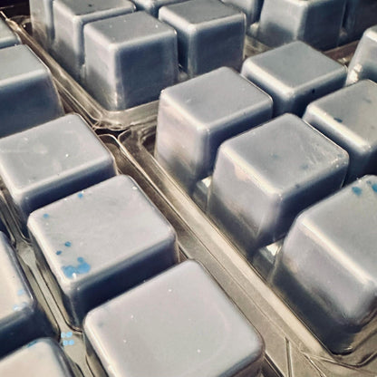 Blueberry Revenge - Warm Blueberry Muffin, Vanilla Sugar Crystals 2.4oz Artisan Soy Wax Melts