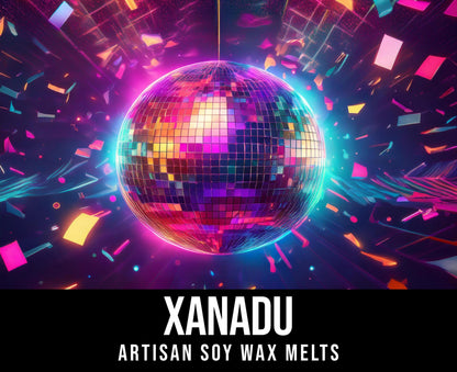 Xanadu - Black Amber, Lavender, Vanilla 2.4oz Artisan Soy Wax Melts