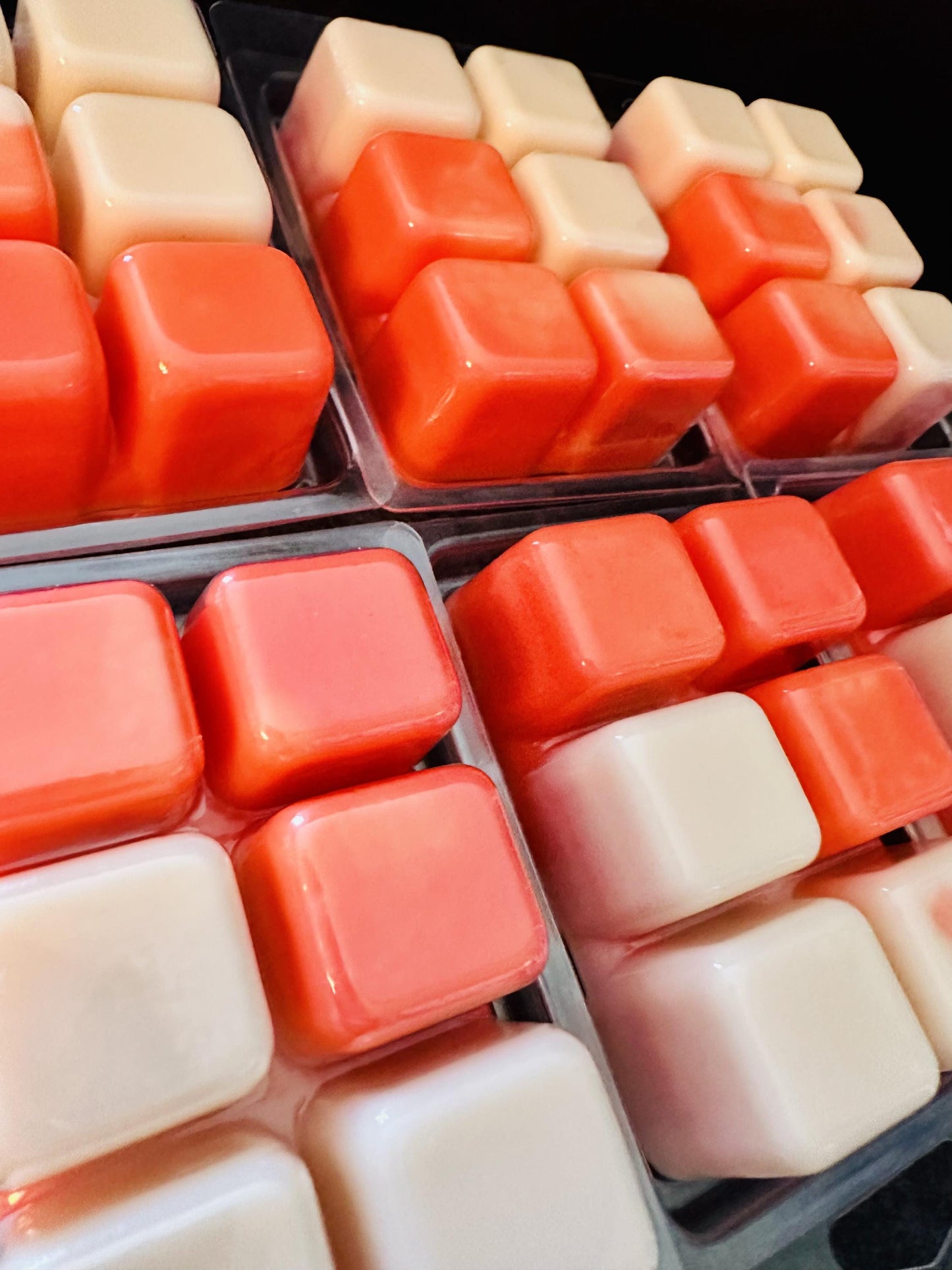 Raspberry Marshmallow Fluff - Juicy Raspberry, Vanilla Marshmallow 2.4oz Artisan Soy Wax Melts