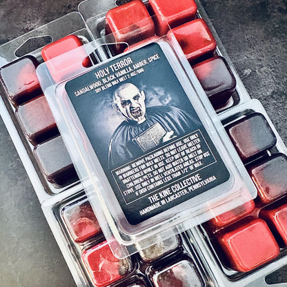 Holy Terror - Sandalwood, Black Vanilla, Night Floral, Spicy 2.4oz Artisan Soy Wax Melts