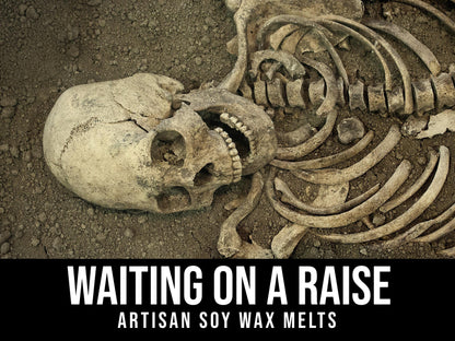 Waiting On A Raise - Black Rose, Zero Patience, Extra Loathing, Sandalwood 2.4oz Artisan Soy Wax Melts