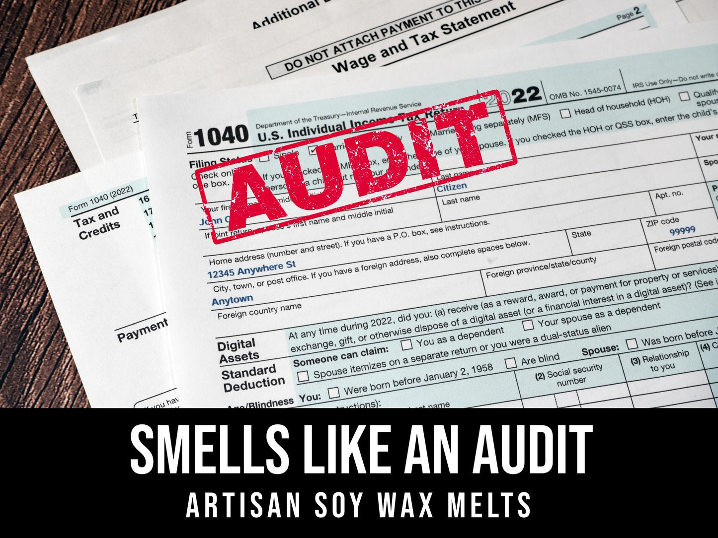 Smells Like An Audit - Chocolate Cupcake, Amaretto, Espresso, Vanilla Sugar 2.4oz Artisan Soy Wax Melts