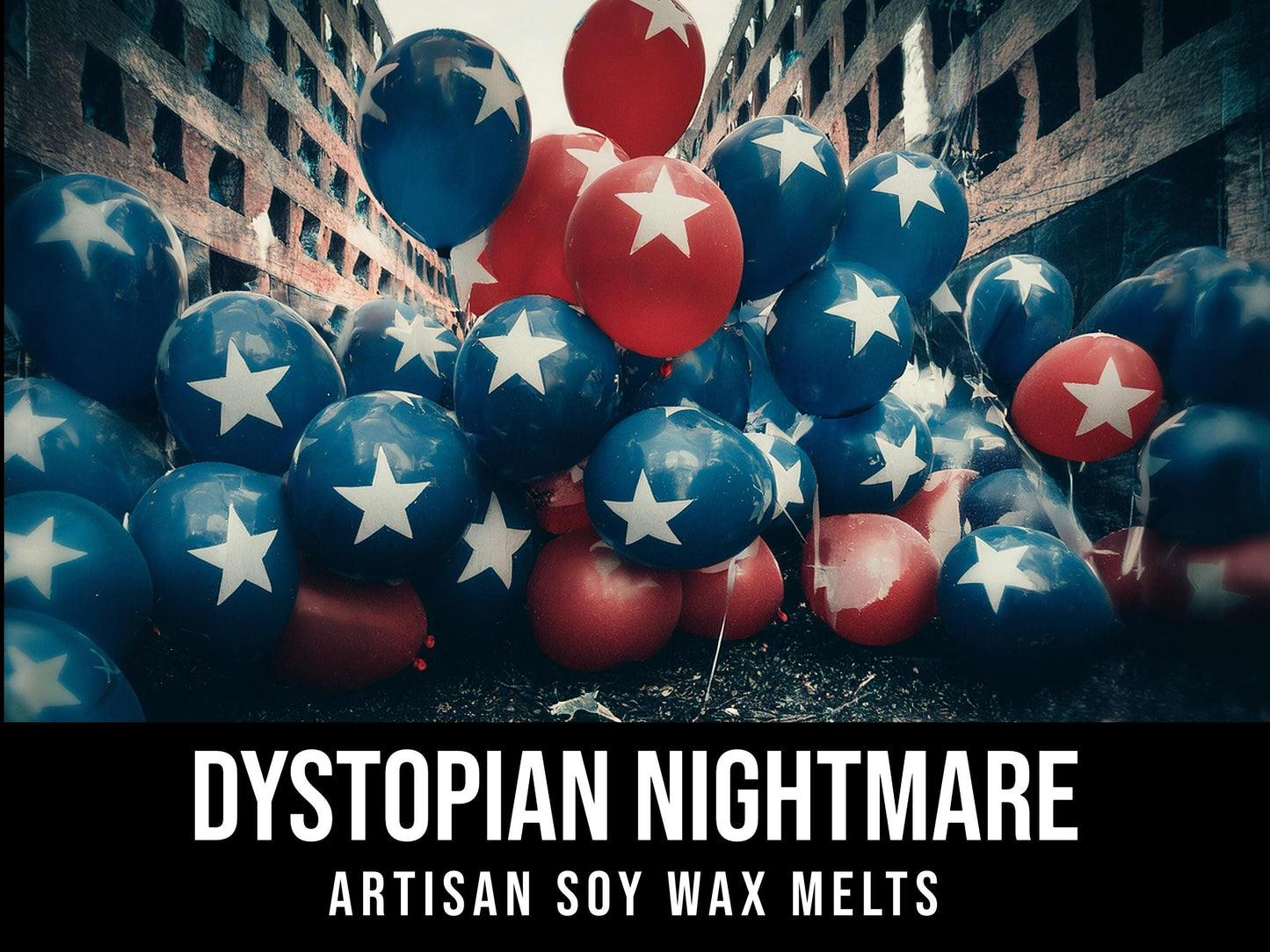 Dystopian Nightmare - Marigold, Orris, Cistus, Musk, Olibanum, Ambroxan 2.4oz Artisan Soy Wax Melts