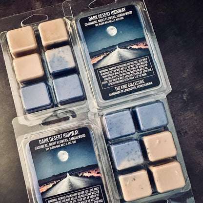 Dark Desert Highway - Cashmere, Night Flora, Sandalwood, Amber 2.4oz Artisan Soy Wax Melts