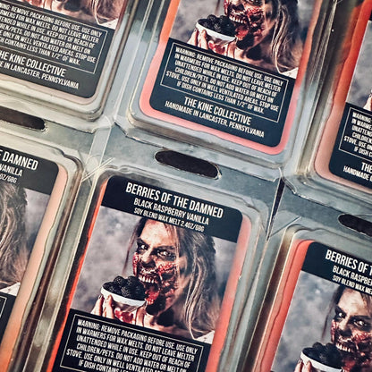 Berries Of The Damned - Black Raspberry Vanilla 2.4oz Artisan Soy Wax Melts