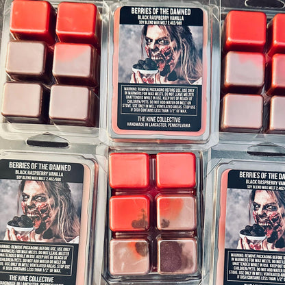 Berries Of The Damned - Black Raspberry Vanilla 2.4oz Artisan Soy Wax Melts