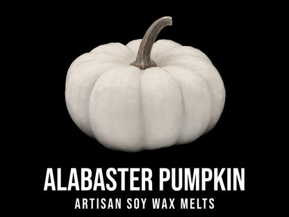 Alabaster Pumpkin - Marshmallow, Pumpkin, Caramel 2.4oz Artisan Soy Wax Melts