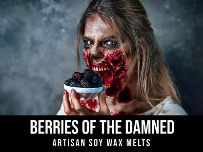 Berries Of The Damned - Black Raspberry Vanilla 2.4oz Artisan Soy Wax Melts