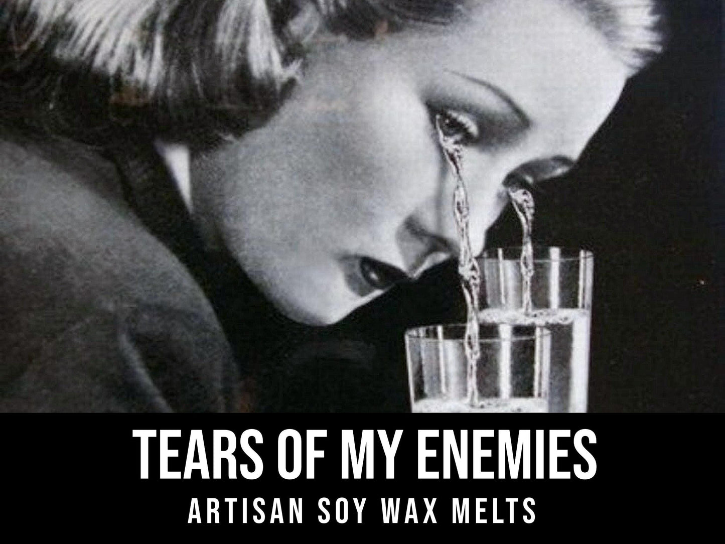 Tears Of My Enemies - Cherry, Vetiver, Sandalwood 2.4oz Artisan Soy Wax Melts