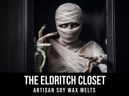 The Eldritch Closet - Fig, Raisin, Cypress, Cedar 2.4oz Artisan Soy Wax Melts