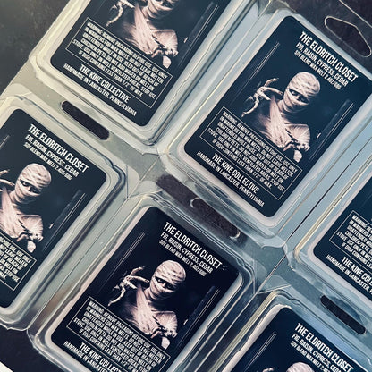 The Eldritch Closet - Fig, Raisin, Cypress, Cedar 2.4oz Artisan Soy Wax Melts