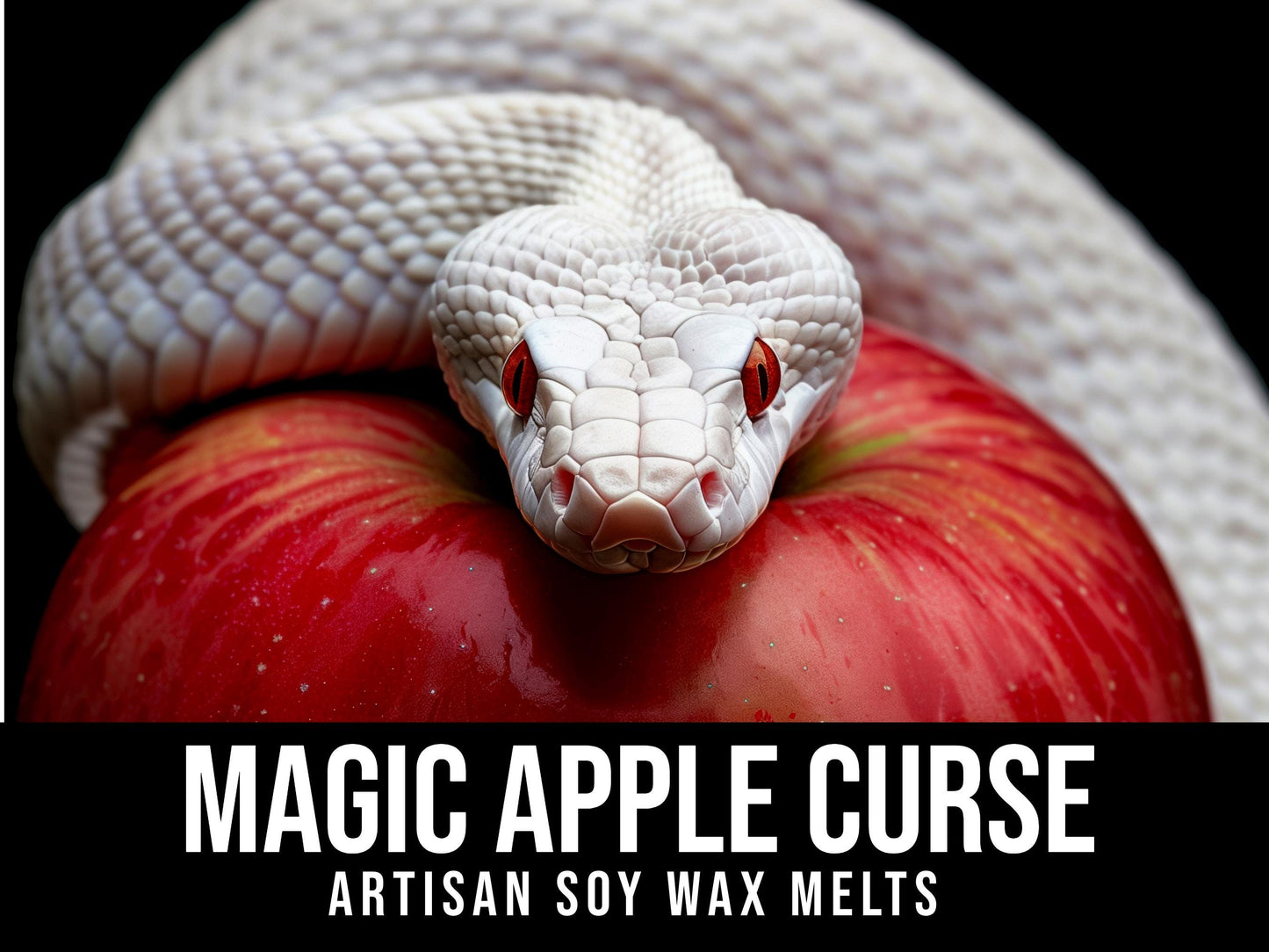 Magic Apple Curse - Apple, Evergreen, Juniper, Sugared Cranberry 2.4oz Artisan Soy Wax Melts