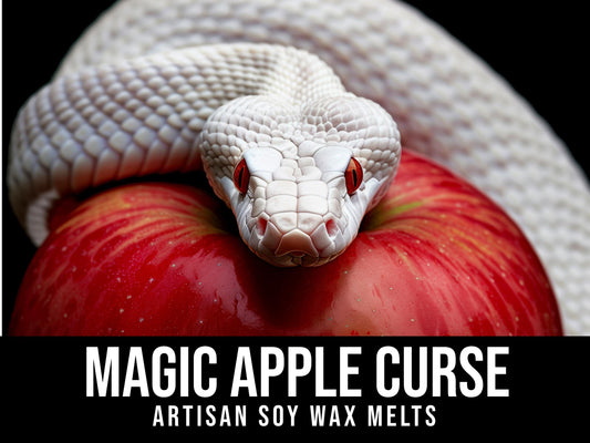 Magic Apple Curse - Apple, Evergreen, Juniper, Sugared Cranberry 2.4oz Artisan Soy Wax Melts