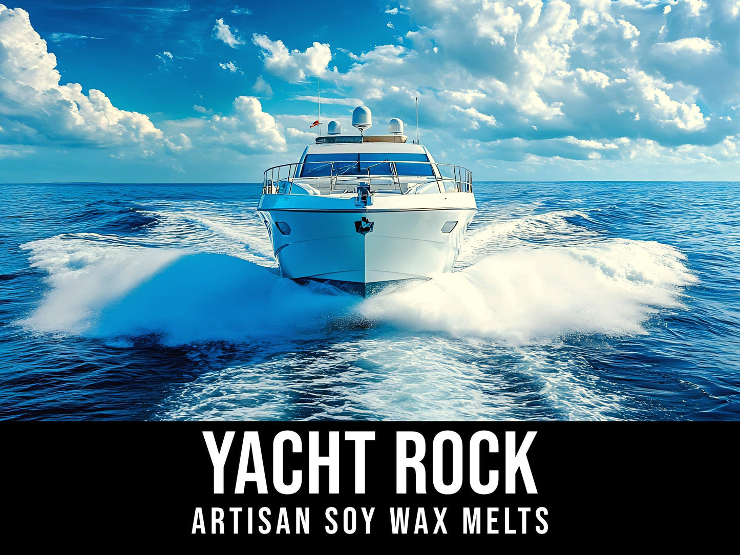 Yacht Rock - Salty Ocean Accord, Sandalwood, Dark Musk 2.4oz Artisan Soy Wax Melts