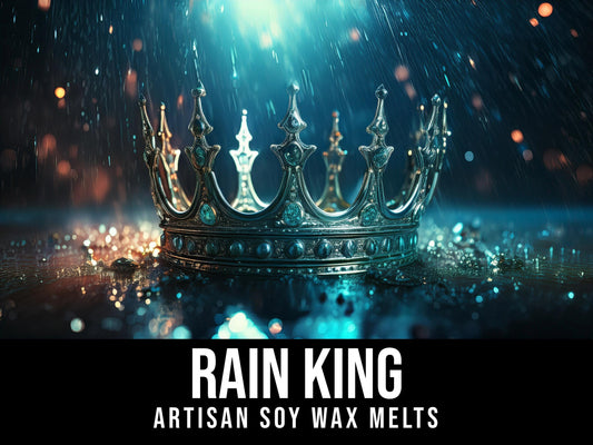 Rain King - Autumn Leaves, Petrichor 2.4oz Artisan Soy Wax Melts