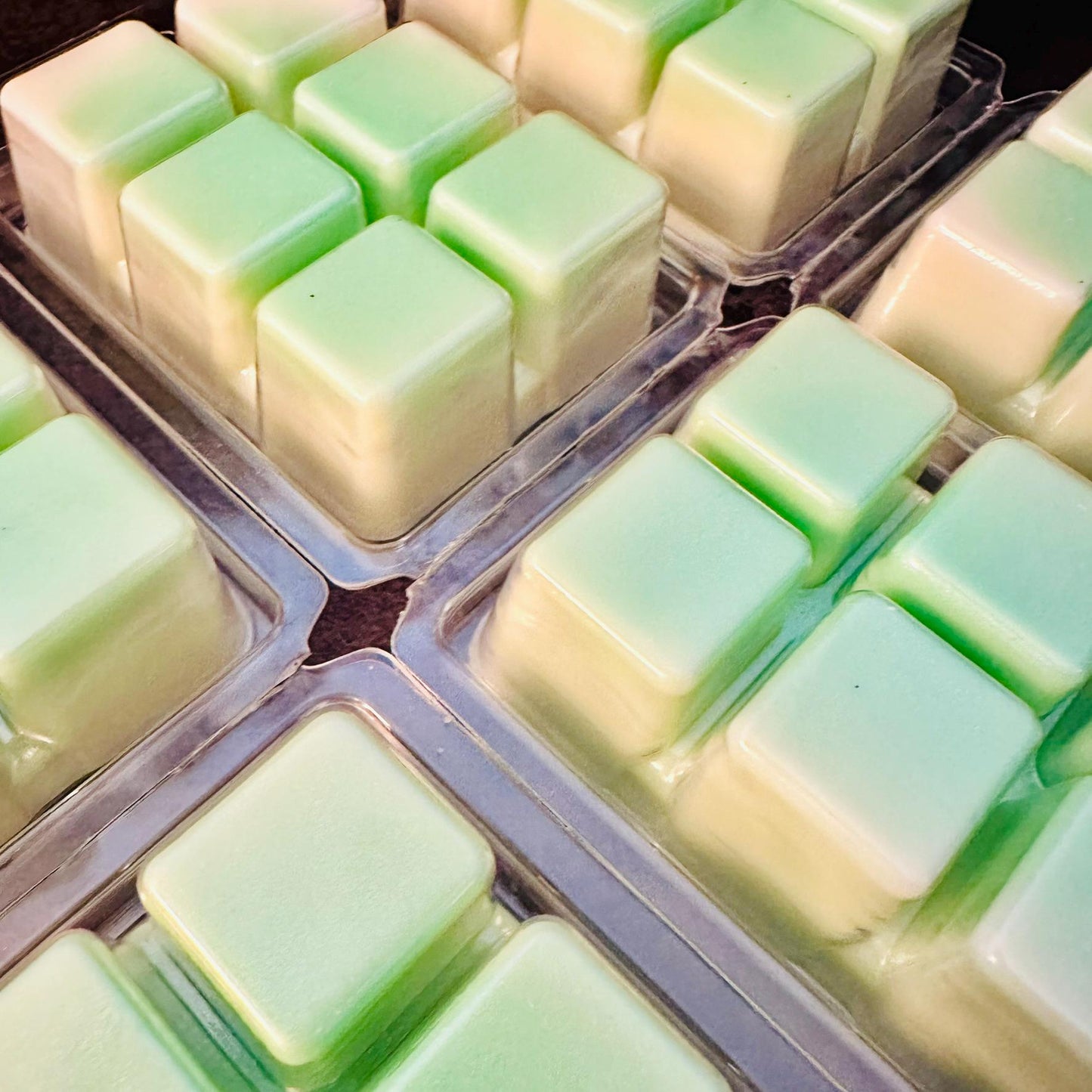 Pistachio Mustachio - Honey, Pistachio Vanilla, Caramel Wax 2.4oz Artisan Soy Wax Melts