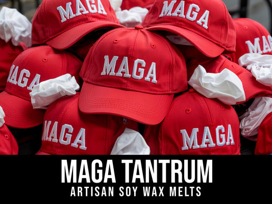 MAGA Tantrum - Tangerine, Lime, Amber, Gardenia, Mandarin 2.4oz Artisan Soy Wax Melts