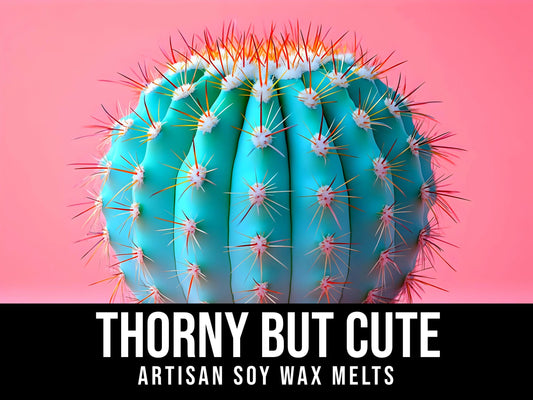 Thorny But Cute - Coconut Water, Cactus Flower, Agave, Jasmine 2.4oz Artisan Soy Wax Melts