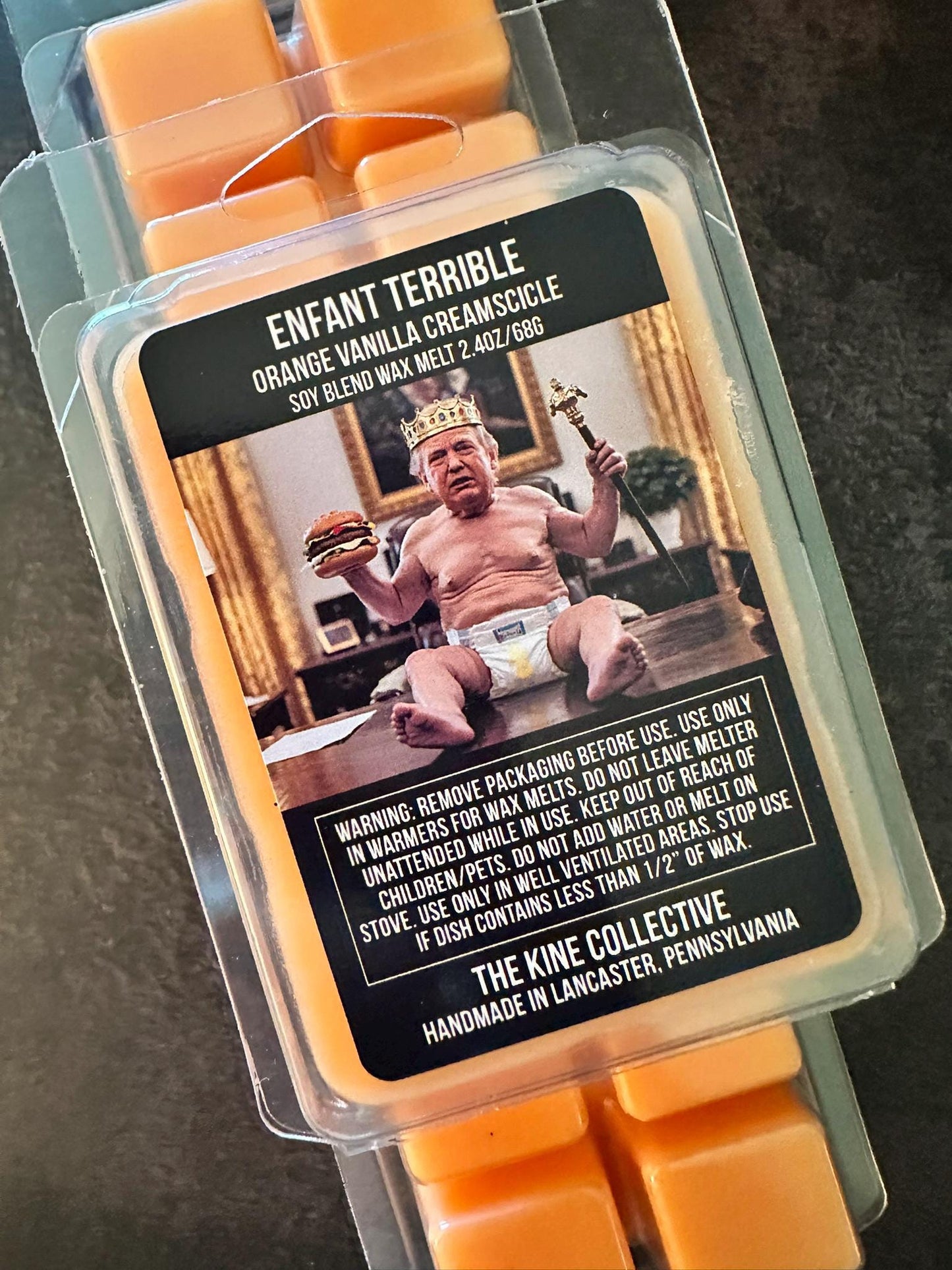 Enfant Terrible - Orange Creamscicle Scented 2.4oz Artisan Soy Wax Melts