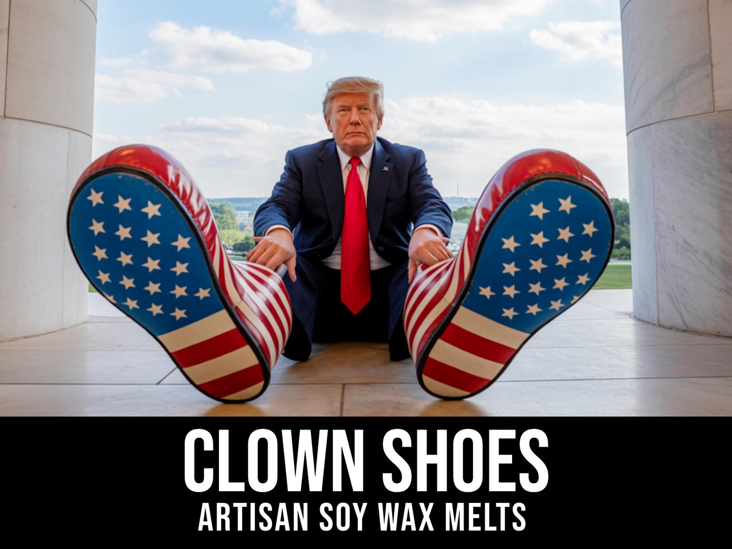 Clown Shoes -  Peach Candy, Fruity Boba, Creamy Milk 2.4oz Artisan Soy Wax Melts