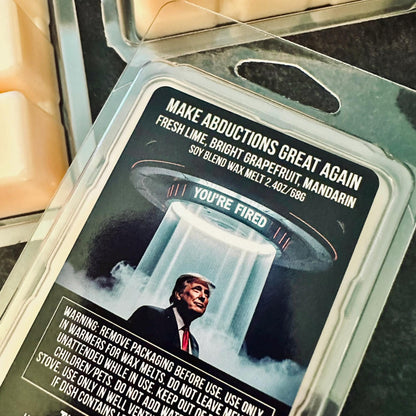 Make Abductions Great Again - Lime, Grapefruit, Mandarin 2.4oz Artisan Soy Wax Melts