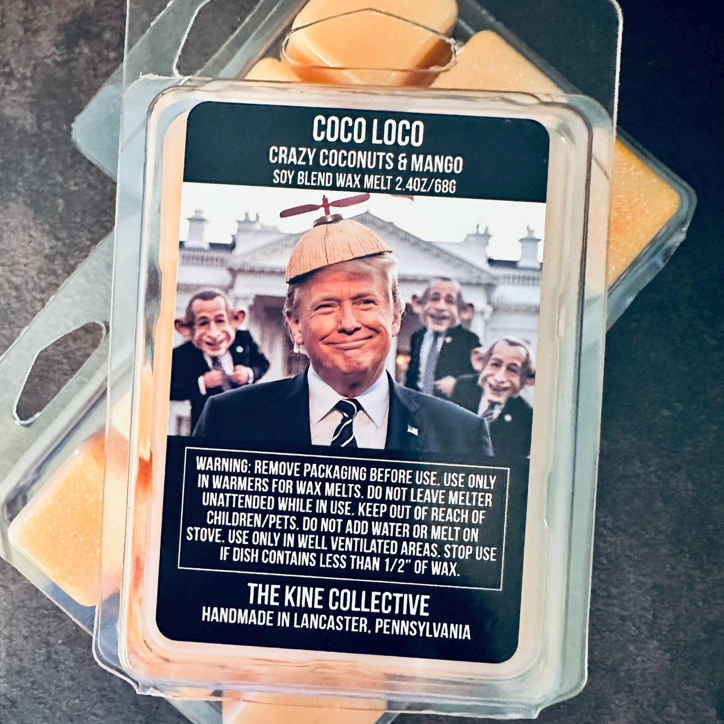 Coco Loco - Crazy Coconut & Big Beautiful Mango 2.4oz Artisan Soy Wax Melts