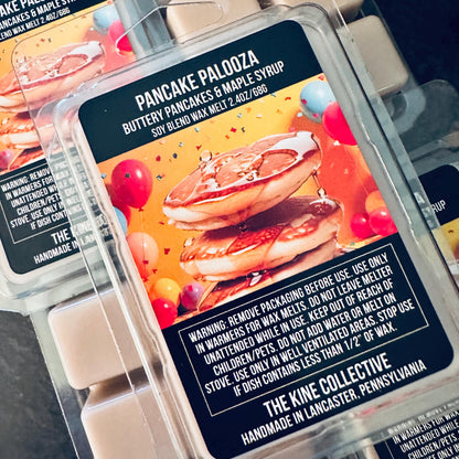 Pancake Palooza - Pancakes & Maple Syrup 2.4oz Artisan Soy Wax Melts