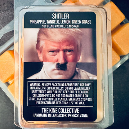 Shitler - Pineapple, Lemon, Mandarin, Herbal 2.4oz Artisan Soy Wax Melts