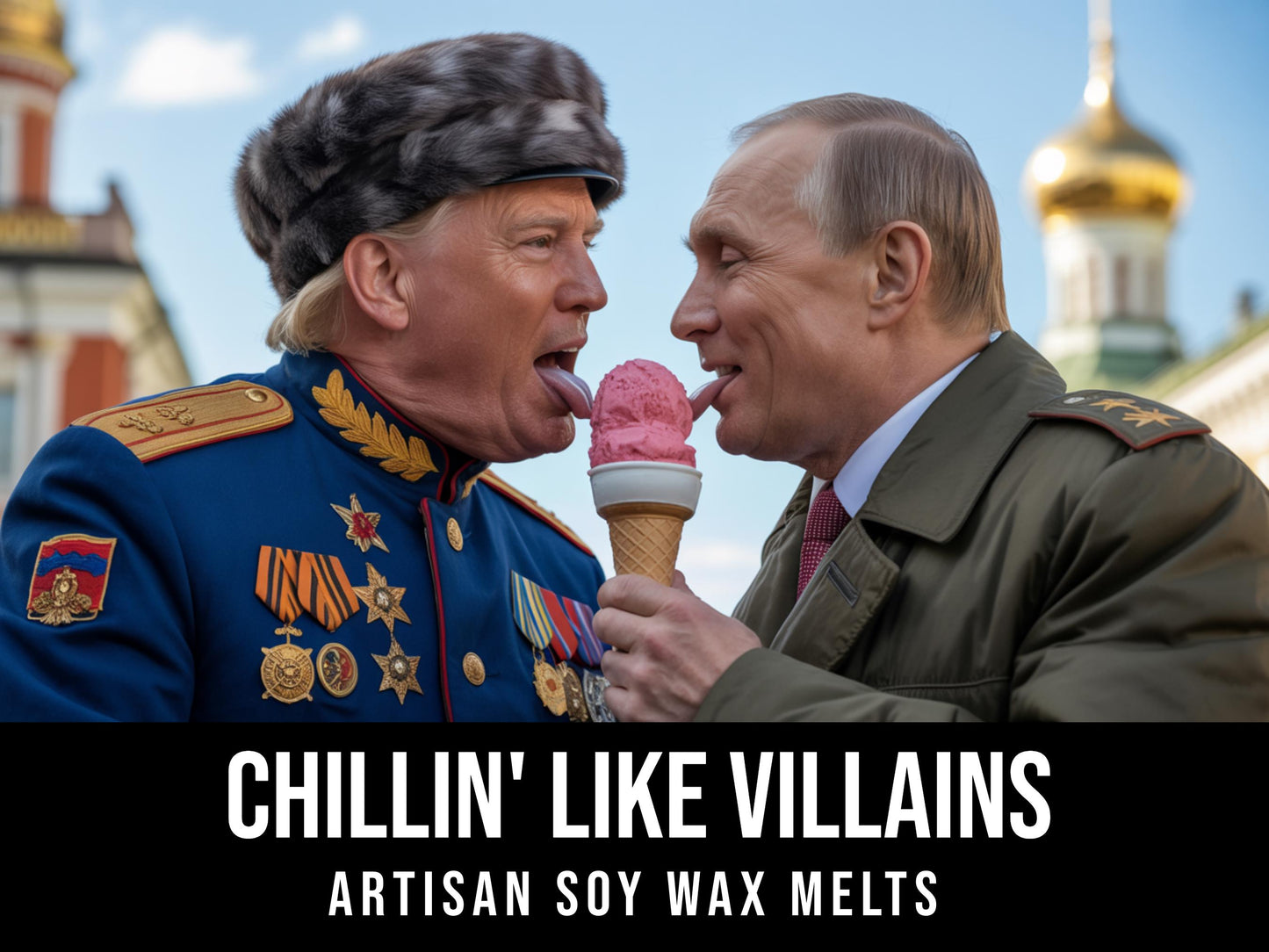 Chillin Like Villains - Red Raspberry Sorbet 2.4oz Artisan Soy Wax Melts