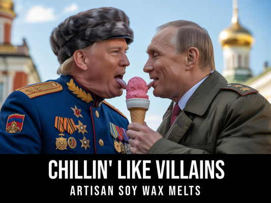 Chillin Like Villains - Red Raspberry Sorbet 2.4oz Artisan Soy Wax Melts