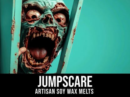 Jumpscare - Crushed Blueberries, Cinnamon Sugar, Creamy Screamy 2.4oz Artisan Soy Wax Melts