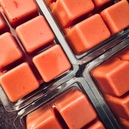 Cinnamon Poppies - Dark Woods, Poppy, Cinnamon, Amber, Clove 2.4oz Artisan Soy Wax Melts