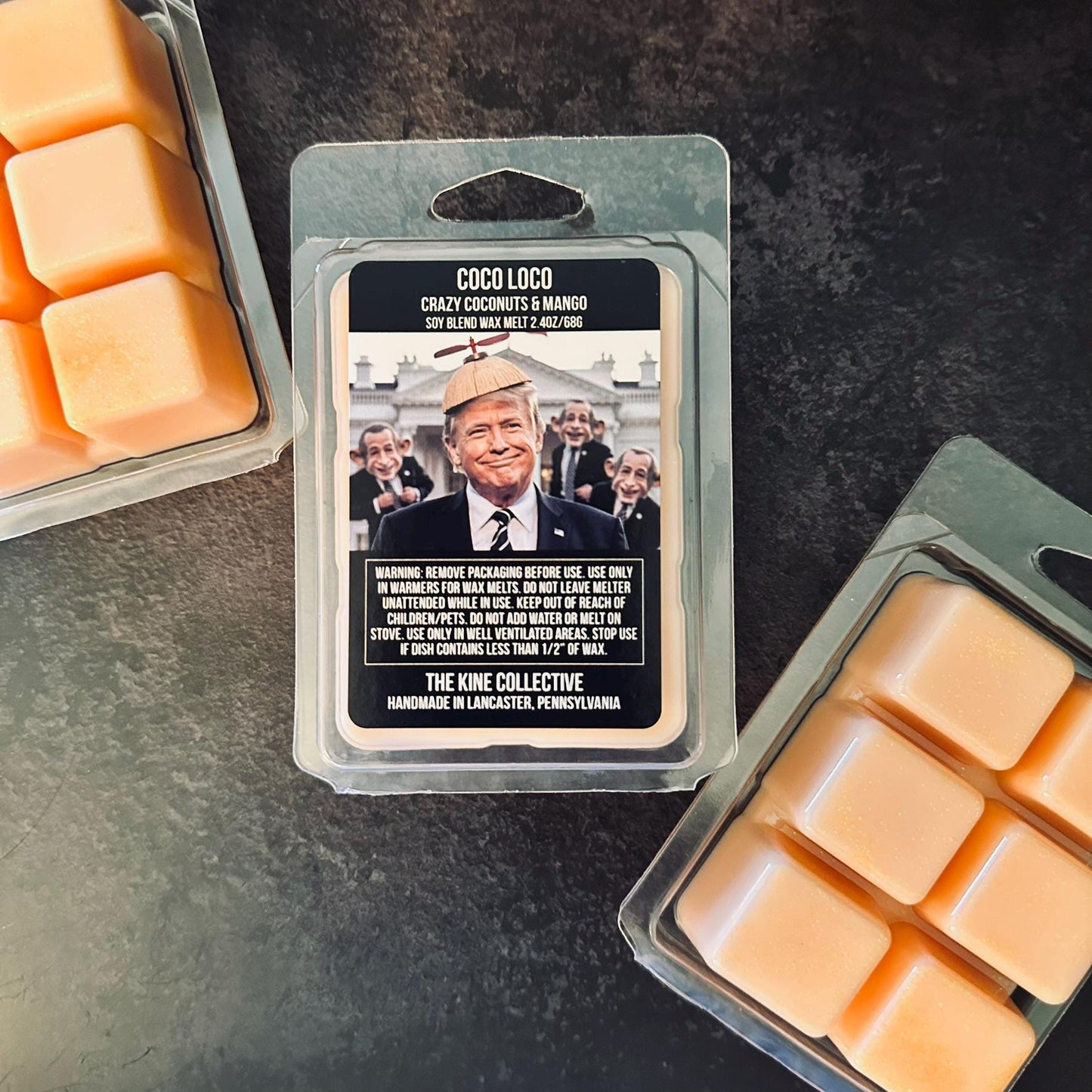 Coco Loco - Crazy Coconut & Big Beautiful Mango 2.4oz Artisan Soy Wax Melts