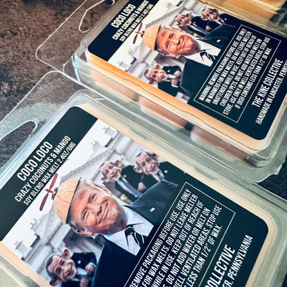 Coco Loco - Crazy Coconut & Big Beautiful Mango 2.4oz Artisan Soy Wax Melts